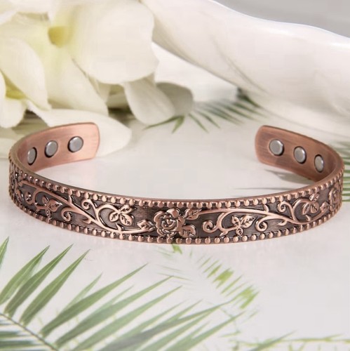 Kupfer magnet armband mit - kupfer,