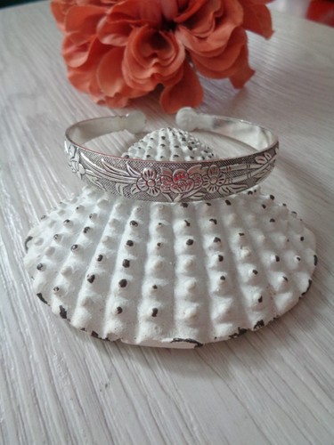 Armreif armspange blumen - armspange,