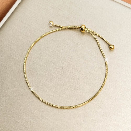 Damen armband edelstahl - armband, gold