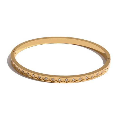 Edelstahl armreif damen - armreif,