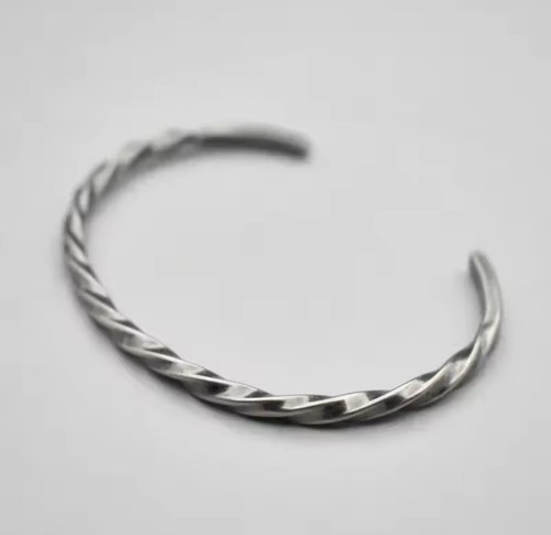 Twist armspange edelstahl - 4, mm
