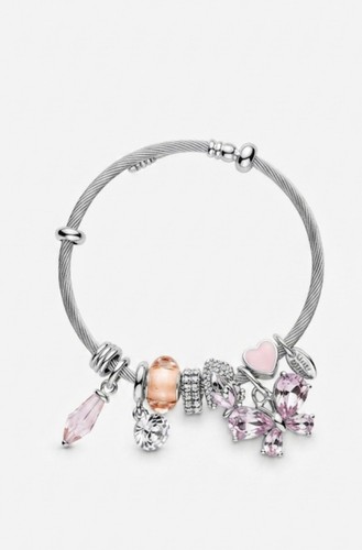 Charm armreif silber damen - silber,