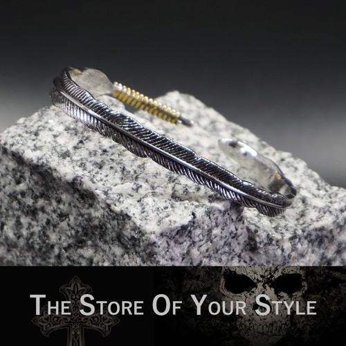 Armspange feder boho silber - armspange,