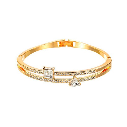 Damen edelstahl armreif - damen, gold
