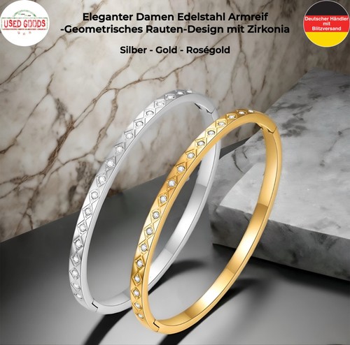 Damen armreif edelstahl - damen,