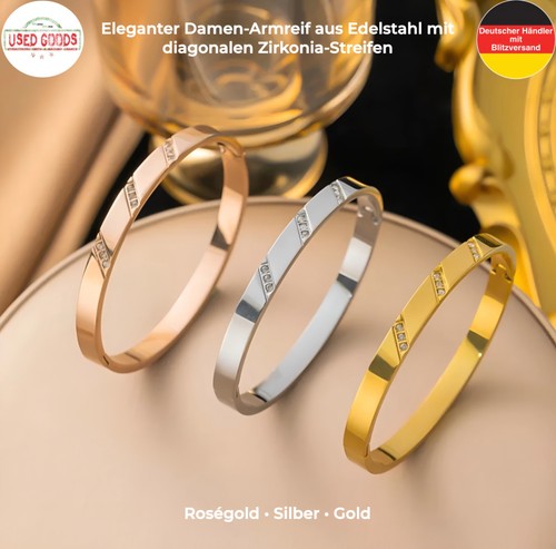 Damen armreif edelstahl - damen,