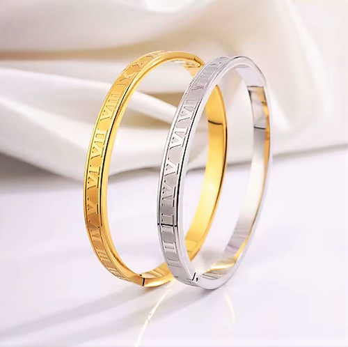 Damen armreif edelstahl - damen,