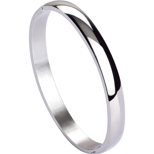 Edelstahl armreif damen - edelstahl,