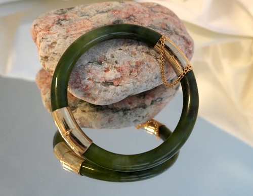 Jade armband mit - jade,