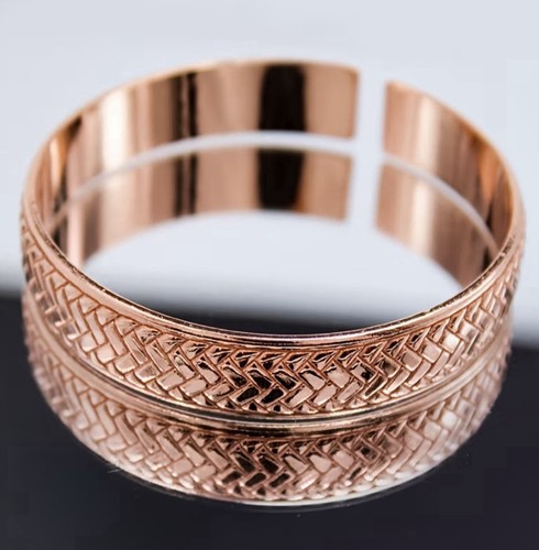 Damen kupfer armband - 99,9%,